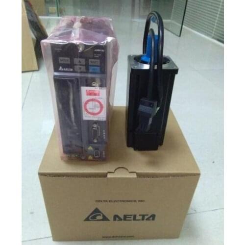 1KW B2 Delta AC Servo Motor Driver Kit ASD-B2-1021-B ECMA-C21010RS ECMA-C21010SS 1000W 3.18NM 3000 RPM 100mm x 3m Cable