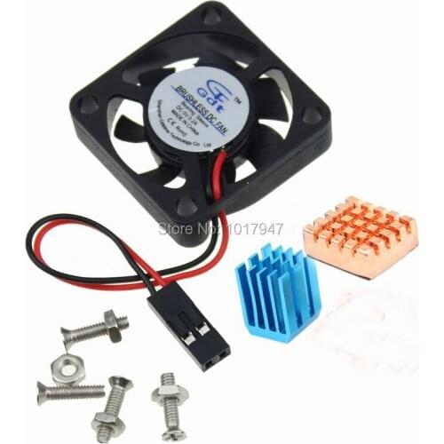 Aluminum Heat Sink Screw and Motors Cooling fan 30x30x7mm 3007S