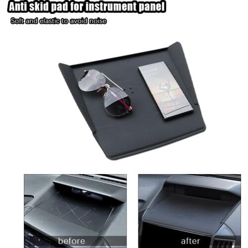Car Anti-Slip Phone Holder Pads Silicone Non-slip Dashboard Mats For Subaru Forester XV 2019 2020 2021 Anti-Slip Mat Accessories