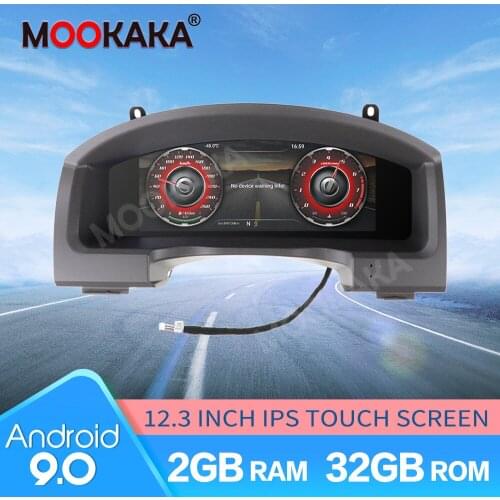 For Toyota Land Cruiser 2008-2019 Digital Dashboard Panel Virtual Instrument Cluster CockPit LCD Speedometer Variant Teramont