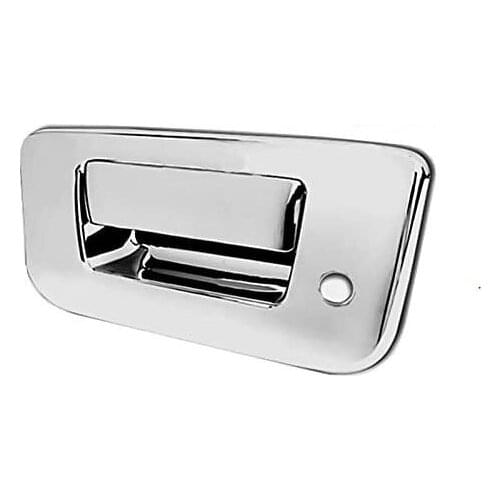 Chrome Styling Chrome Tailgate Door Handle Cover with Keyhole for 2007-2013 Chevrolet Chevy Silverado/GMC Sierra
