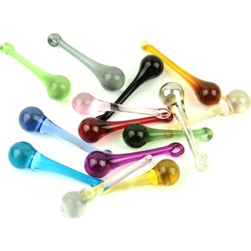 2pcs/lot Mixed Colors Chandelier Prism Raindrop Crystal Pendant For Hanging Chandelier Parts