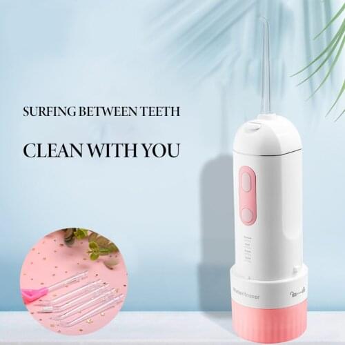 Oral Irrigator USB Rechargeable Water Flosser Portable Home Water Flosser Teeth Cleaner Toothpick Electric Teeth Clean Tools