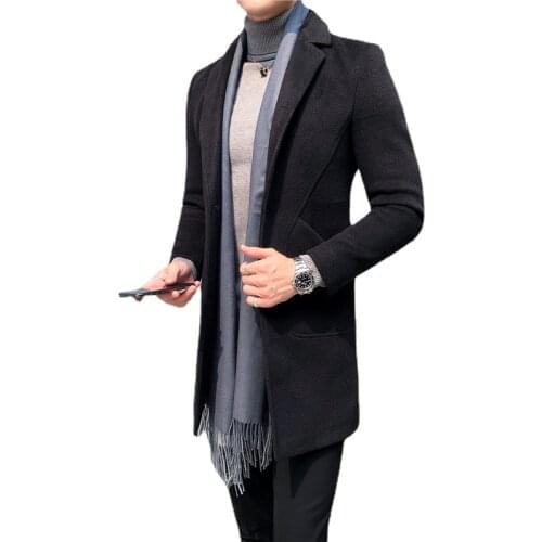 LANSHITINA Mens Autumn Coats