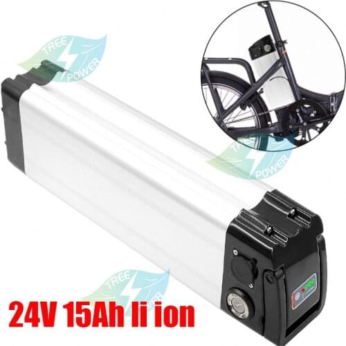 Silver Fish 24V 15Ah 7S li-ion Rechargeable battery pack 29.4v 15000mAh electric bicycle moped Balancing scooter+29.4V 2ACharger