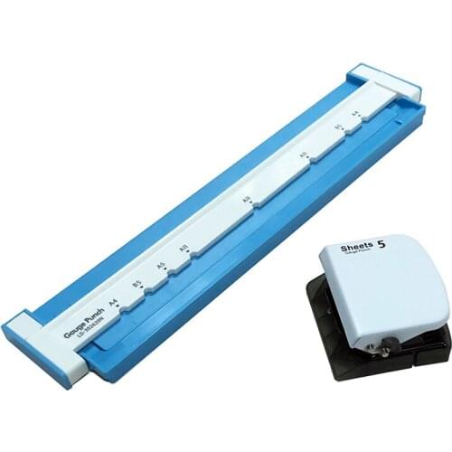 A4 Paper 30-hole B5 26-hole A5 20-hole Multifunctional Multi-hole Punch Binding Clip Daolin Loose-leaf Punch Diy Manual Punch