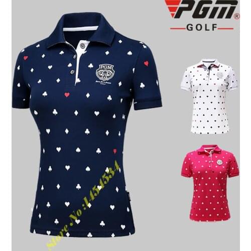 New! PGM Golf Shirt Sports Wear Womens Long Sleeved Trainning T-shirt Female Clothing Ropa De Golf Polera Hombre Apparel