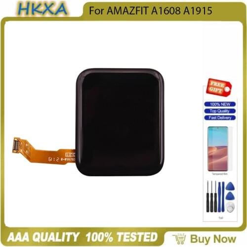 Original New For AMAZFIT A1608 A1915 watch youth LCD lite huami smart sports watch LCD + backlight + touch