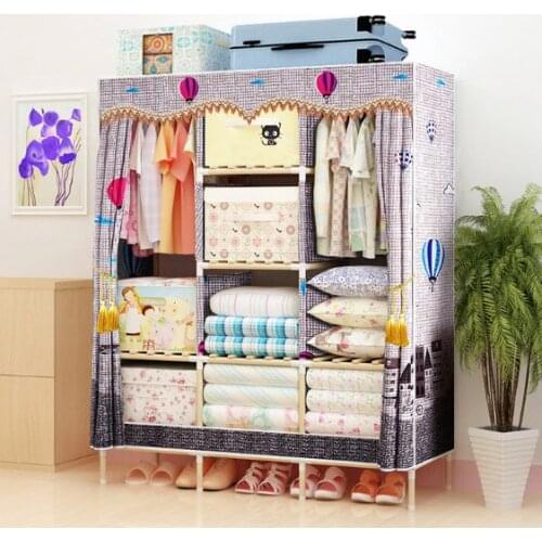 Latest wooden wardrobe length 130cm