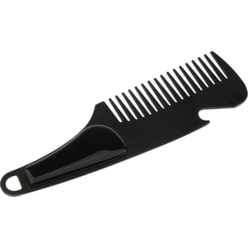 Stainless Steel Hair Styling & Beard Comb Large Wide Tooth Pocket Comb