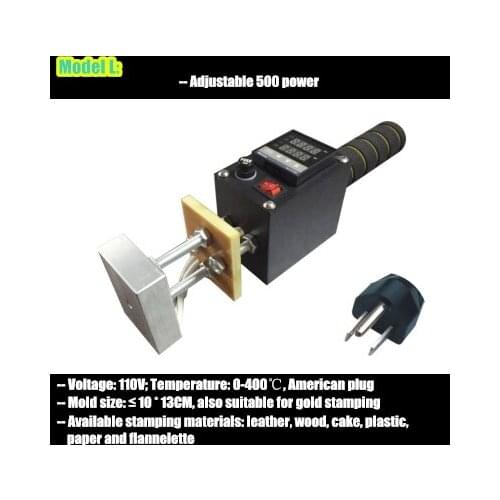 Diy hand press foil gold stamping machine custom mold