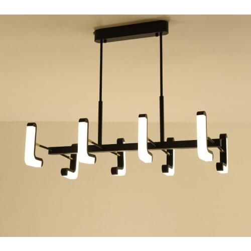 Post Modern Living Dining Room Chandeliers Light Decorative LED Pendant Lamps Kitchen Study Nordic Minimalist Creative Lighting