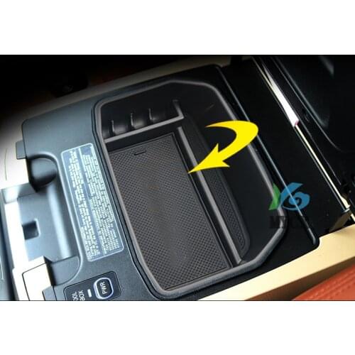 Interior Console Central Armrest Glove Storage Box Container Tray Car Organizer For Lexus LX570 LX 570 Accessories 1pcs