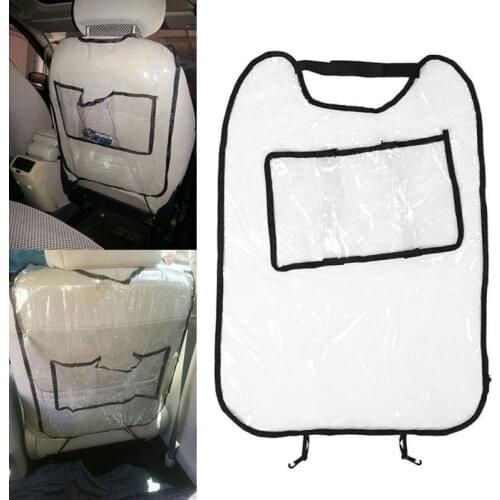 1Pc Car Seat Back Protector Cover Anti Kicking Pad For Kids Children Kick Mat Auto Seat Cover Cushion Kick Mat Pad Car Accessory