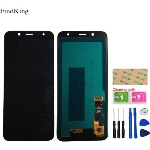 OLED TFT LCD Display For Samsung Galaxy A6 2018 A600 A600F A600FN LCD Display Assembly Touch Screen Digitizer Sensor Tools