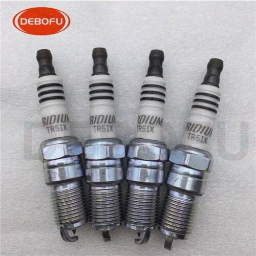 10pcs/lot Iridium Spark Plug TR5IX 7397 For F ord G MC C hevy Buick Mazda V olvo P ontiac TR5IX-7397
