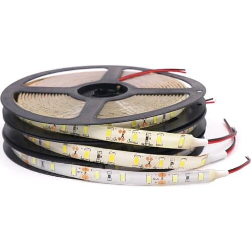 12V Led Strip Light Waterproof 5630 5730 SMD 60Leds/m Flexible Ribbon Tape 5M Warm white /White 6500K /Natural White 4000K