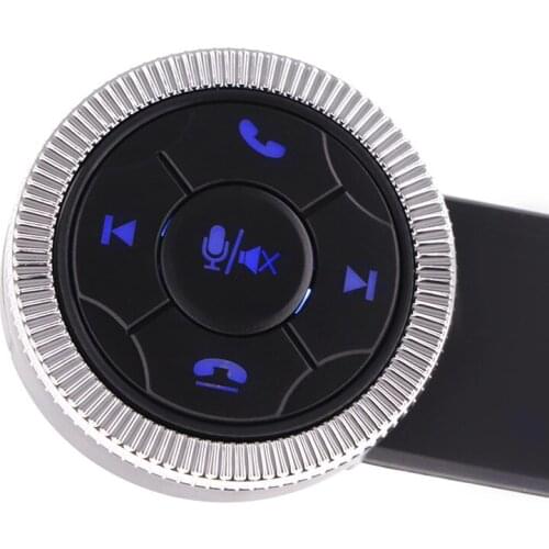 7-Key Steering Wheel Control Button Car Wireless With Resin Strap For Car Android DVD GPS Navigation Player With Resin Strap