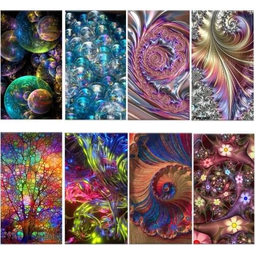 Abstract art Painting by numbers Stamping paint home decor canvas painting Supernatural Gift pictures by numbers 40*50
