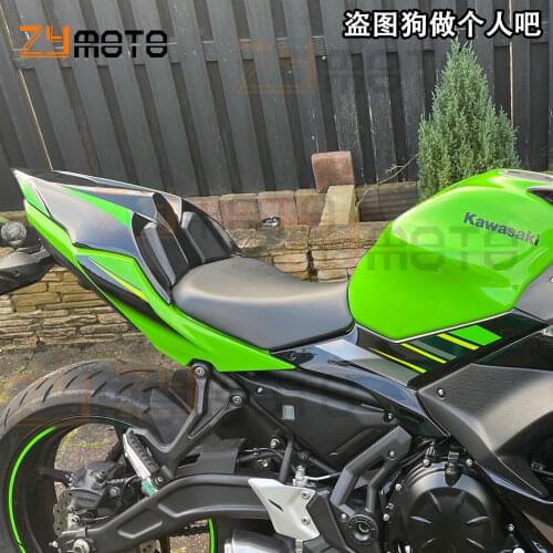 For Kawasaki Ninja 650 Z650 2017 2018 2019 2020 Seat Cover Rear Pillion Passenger Hard Solo Seat Cowl Hump Faring Ninja650 Z 650