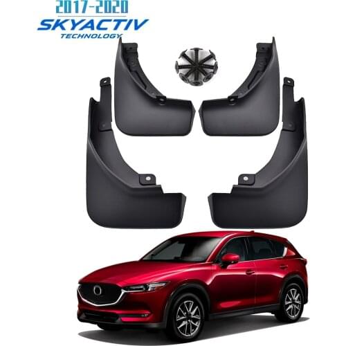 For Mazda CX5 2020 2021 2019 2018 2017 Car Accessories Protector Front Rear Mud Flap Mudguards Scuff Plate Guard Splash Styling