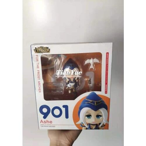 For theh Frost Archer Ashe 901 Face Changeable Figure Car Decoration 10CM