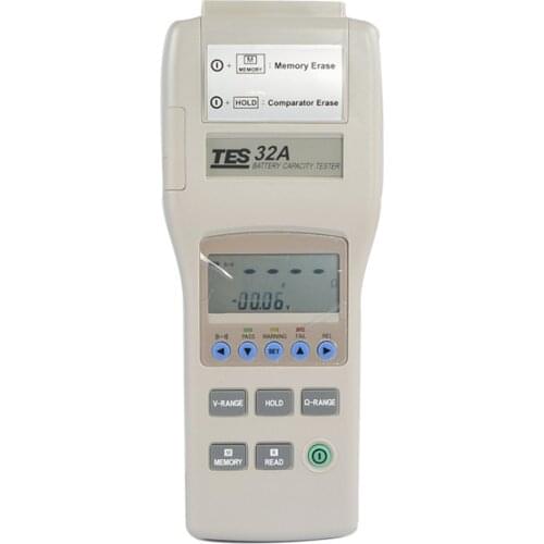TES-32A Battery Internal Resistance Capacity Tester (RS-232) Pocket 0-500AH With Computer Visualization