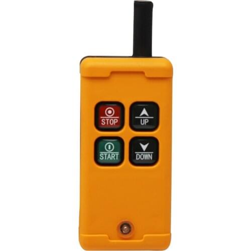 HS-4 4-button universal crane remote control factory direct manufacturer 433Mhz frequency radio remote control