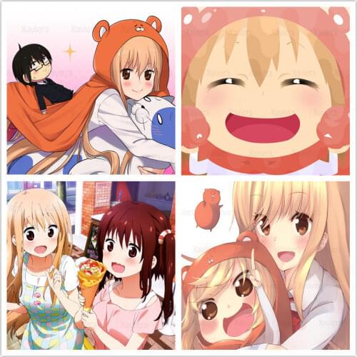 Childrens Room Decoration 5D Diy Diamond Embroidery Umaru Doma Painting Full Circle Diamond Cartoon Character Cross Stitch Kit