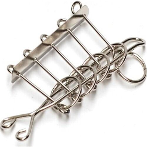 Classic Five Rings Metal Wire Puzzle IQ Brain Teaser Game for Children Adults