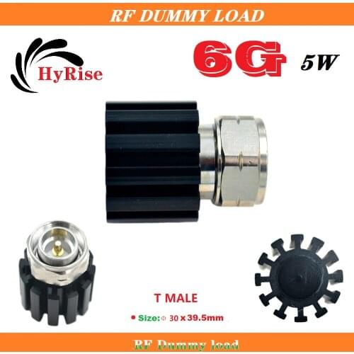 Coaxial Load 5W T Connector