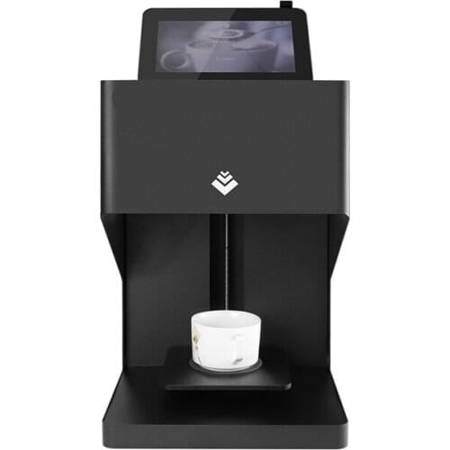 3D Latte Coffee Printer Selfie Cappuccino Brown Ink Printing Machine
