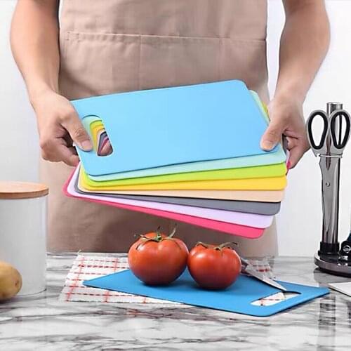 Kitchen Board Plastic Cutting Board Vegetable Fruits Bread Outdoor Camping Food Cutting Board Non-slip Kitchen Chopping Blocks