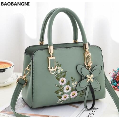 Small fresh embroidered small square bag new fashion women handbag casual one-shoulder bags diagonal female bag women