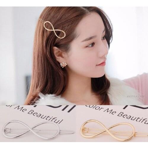 Fashion Women Hair Clips Hair Pin Barrette Hairpin Headband Styling Accessories Perfect Gift For Girls Silver Gold Color