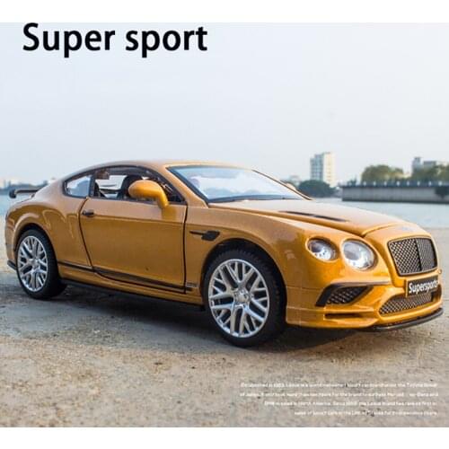 New 1:32 Continental Supersport Alloy Car Model Diecasts & Toy Vehicles Toy Cars Kid Toys For Children Gifts Boy Toy