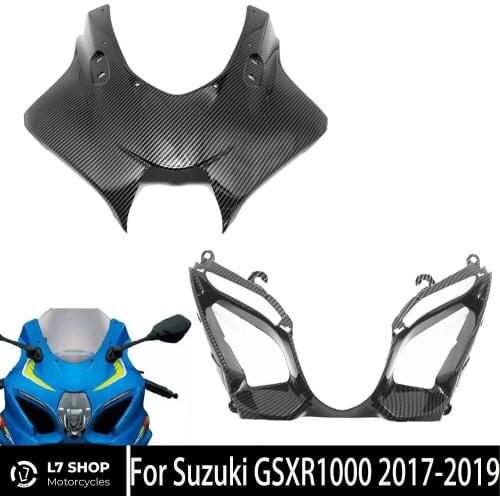 Motorcycle ABS Carbon Fiber Fairing Parts Injection Molded Protective Shell Suitable For SUZUKI GSXR1000 2017 2018 2019