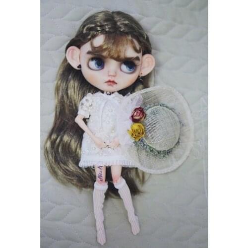 Kawaii Doll Clothes 1/6 BJD Clothes for Blythe/Azone S/OB24/Yosd Doll Accessories,BJD Dress Outfit for Dolls,barbie Clothes