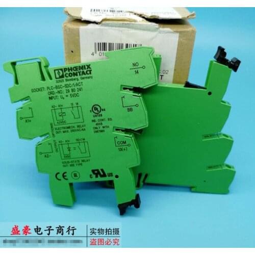 Original new 100% relay base PLC-BSC-5DC/1/ACT NO:2980241
