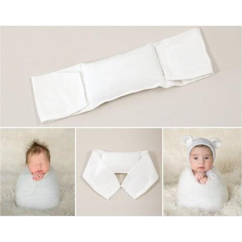 Newborn Photography Prop Pillow Potato Sack Chest Wrap Baby Posing Beans Bag Crescent Shaped Pillows Positioner Basket Cushion