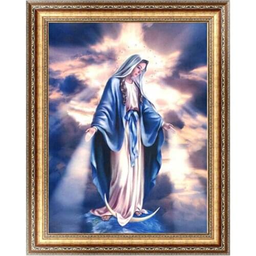 Religion 5D Diamond Embroidery Painting DIY Craft Cross Stitch Home Decor 40*30cm -Y102