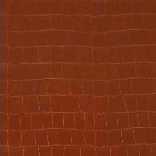 Synthetic PVC Crocodile skin embossed bamboo materials