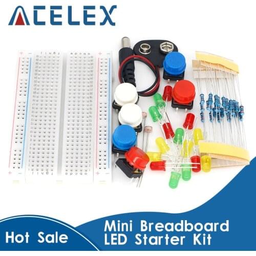 Starter Kit UNO R3 Mini Breadboard LED Jumper Wire Button for arduino Diy Kit school education lab
