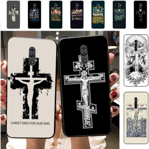 Faith Christian Religious Jesus Phone Case for Vivo Y91C Y11 17 19 17 67 81 Oppo A9 2020 Realme c3