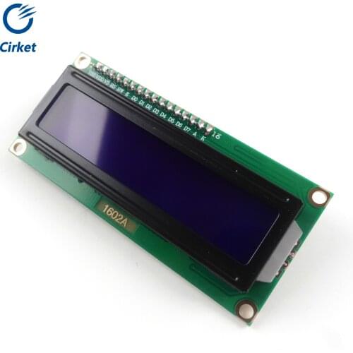 LCD1602 LCD Blue Screen IIC/I2C/ Interface with adapter Board Module Compatible with Arduino