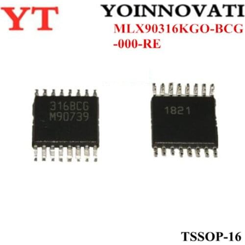 10pcs/lot MLX90316KGO MLX90316KGO-BCG-000-RE 316BCG16TSSOP IC Best quality