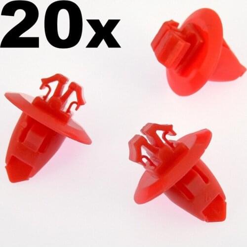20x For Toyota Wheel Arch, Wing, Fender Flare Plastic Trim Clips for Arch Mouldings - 9090467037