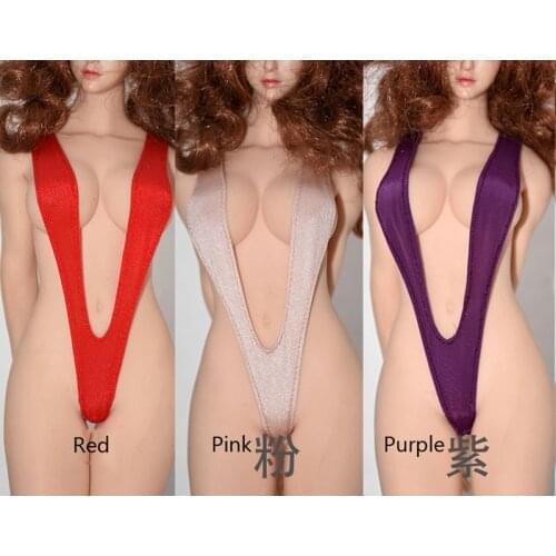 6 color 1/6 female sexy swimsuit clothes high fork swimsuit UD5.0 for 12 inch TBL JIAOU action figure
