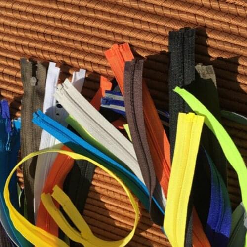 6 PCS/LOT LONG Ykk Nylon COIL Zipper SINGLE-OPEN Outdoor Clothing SEWING ACCESSORIES