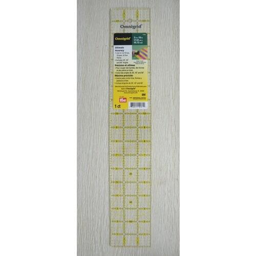611646 Universal Ruler with inch scale 3x18 inch